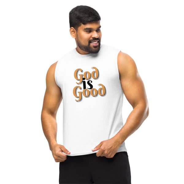 God Is Good, Unisex Muscle Shirt