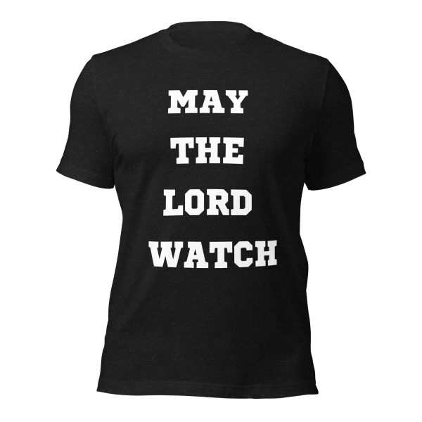 May The Lord Watch Sports Font Unisex t-shirt